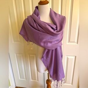 BIJOUX TERNER Purple Shawl/Pashmina Wrap NWT